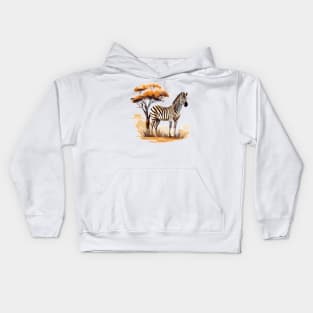 Cute zebra Kids Hoodie